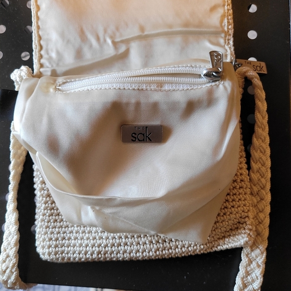 The Sak Ivory Crochet Mini Crossbody Bag - Picture 5 of 5
